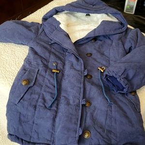 Xs women's lined winter coat